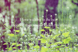 love walking in the rain by beautifulinsideyou