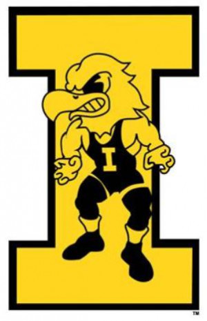 iowa hawkeyes wrestling logo