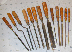 chisels tuck pointing tools caulking irons surgeons chisels etc etc