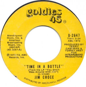 time in a bottle` jim croce