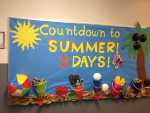 Summer Countdown Bulletin Board: Schools Decor, Summer Countdown ...