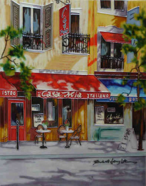 Ceramic Picture Wall Tiles by artist Brent Heighton and Dominiquez