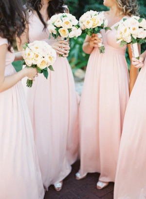pretty pink Bridesmaid Dresses by http://www.rachelpally.com ...