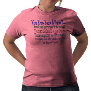 Funny Nurse Sayings T-shirts