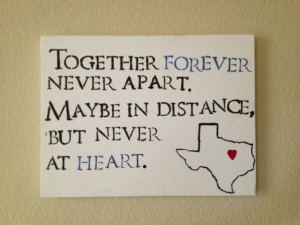 Long distance relationship quote..