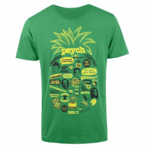 Psych Pineapple Quote Mash Up T-Shirt