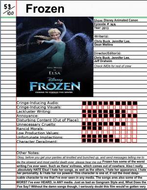 His frozen atrocity card, there's gold in the comment section as well: