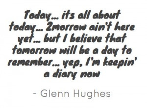 Glenn Hughes @glenn_hughes ~ January 24th, 2012