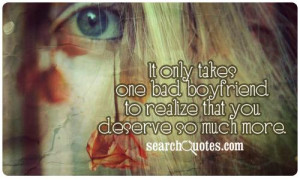 funny bad boyfriend quotes