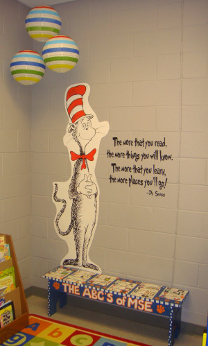 Cat In The Hat Quotes Reading Reading corner/classroom