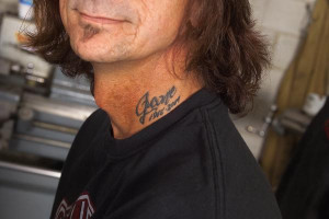 small tattoos for men on neck. tattoos for men on neck back. back of ...