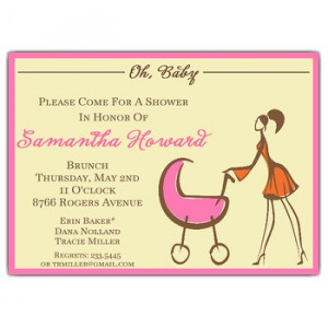 Surprise Baby Shower Invitation Sayings: Baby Shower Invitation ...