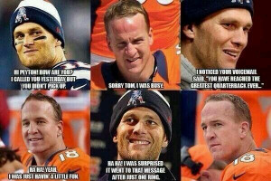 Peyton manning Tom Brady humor