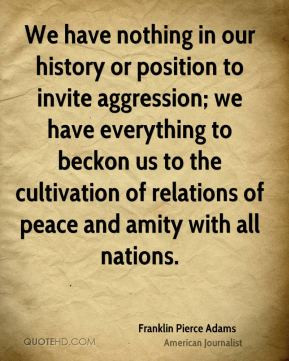 Franklin Pierce Quotes