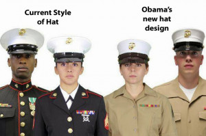 change to the Marine Corps’ uniform hats could take the hard-nosed ...