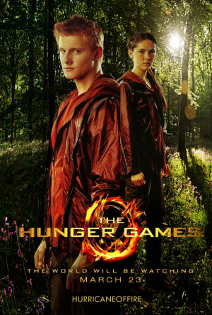 Cato and Clove - The Hunger Games Poster by hurricaneoffire