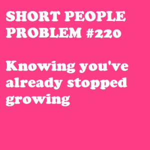 Sayings About Being Short