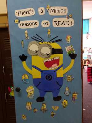 Minions Reasons, Classroom Reading, Bulletin Boards, Minions Classroom ...