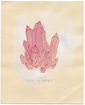crystals, hipster, indie, weird