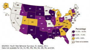 ... of High School Teens (16+) Who Reported Drinking and Driving