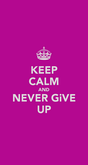Keep calm and....