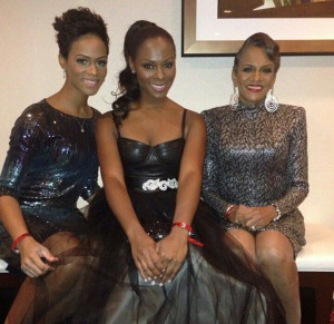 Tika Sumpter with her mom & sister: Tika Sumpter, Mom Sisters, Tinka ...