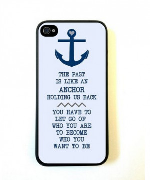 Anchor Nautical Quote Design for Iphone 5 5S Case Fits Design for ...