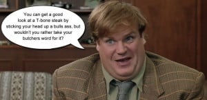 Chris Farley in Tommy Boy sales quoteChris Farley Quotes, Sales Quotes ...