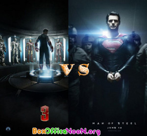Man of Steel vs Iron Man 3 Box Office,Iron Man 3 vs Man of Steel Box ...