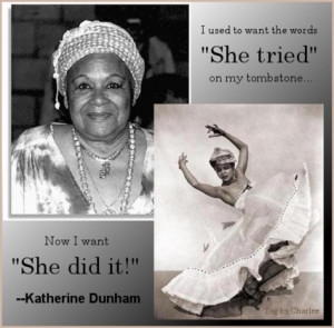 The Incomparable KATHERINE DUNHAM-Dancer 