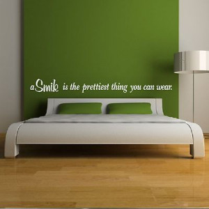 ... Beauty Pretty Cute Quote Wall Sticker Art Home Decoration Bedroom Q27