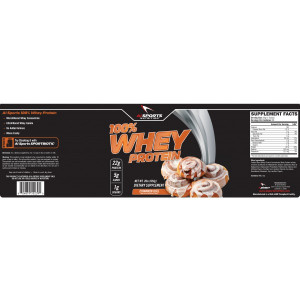 AI Sports 100% Whey Protein - Cinnamon Roll