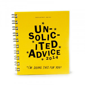 Image of 2014 Unsolicited Advice Planner