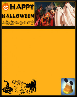 Halloween Layout Picture