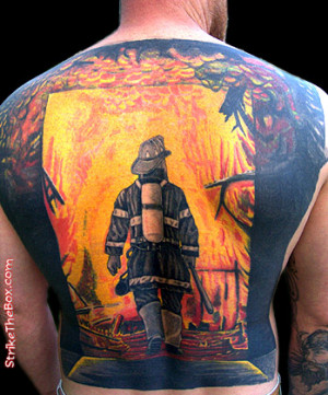 Firefighter Tattoo Galleries