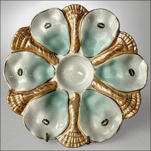 Antique Plates ~ Thinking About Collecting French Oyster Plates?