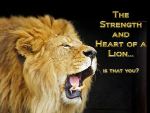 Lion strength by Hisashi1988