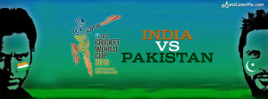 ICC Cricket World Cup India V/S Pakistan Sports Facebook Cover Photo