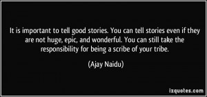 More Ajay Naidu Quotes
