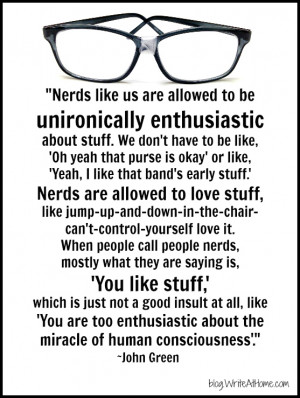 On the Superiority of Nerds