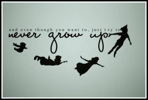 Peter Pan Quotes About Growing Up..