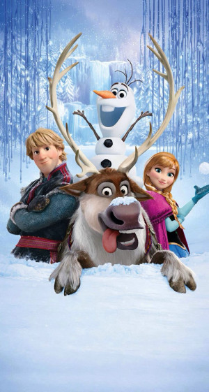 Frozen: Kristoff, Sven, Olaf, Anna