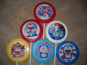 Doraemon Picture With Quote: Chocolate Doraemon Edible Decal In ...