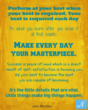 UCLA Basketball coach, John Wooden quotes on Etsy, $5.00