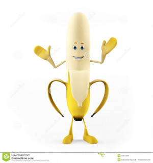 Funny banana