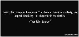 BLUE JEANS QUOTES