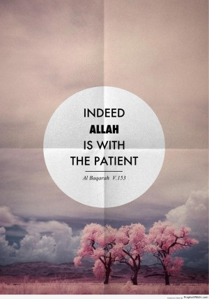 Quran 2-153 - Surat al-Baqarah - Islamic Quotes About Patience (Sabr ...