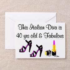 Italian Happy Birthday Greeting Cards