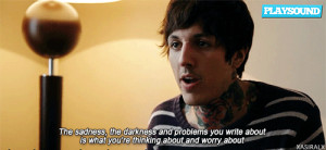 my gif Bring Me The Horizon oliver sykes interview gif: BMTH