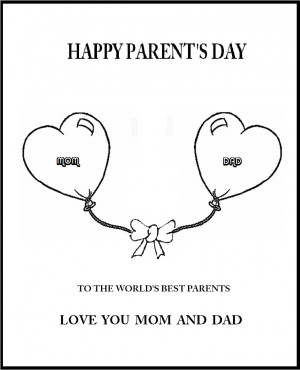 Best Friend Quotes Coloring Pages World's best parents greeting